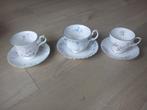 3 maal prachtige engelse kop en schotels., Ophalen of Verzenden, Zo goed als nieuw, Overige stijlen, Kop(pen) en/of Schotel(s)
