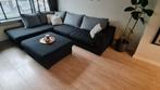 Hoekbank plus hocker, Ophalen of Verzenden, Gebruikt
