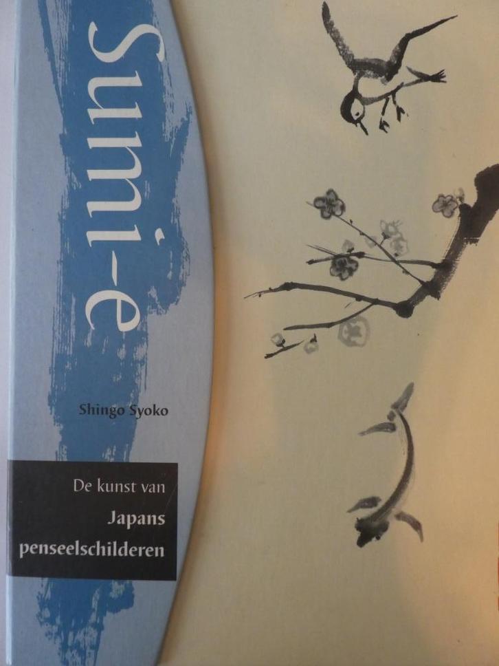 De kunst van Japans penseelschilderen   Sumi-e, Boeken, Hobby en Vrije tijd, Zo goed als nieuw, Tekenen en Schilderen, Ophalen of Verzenden
