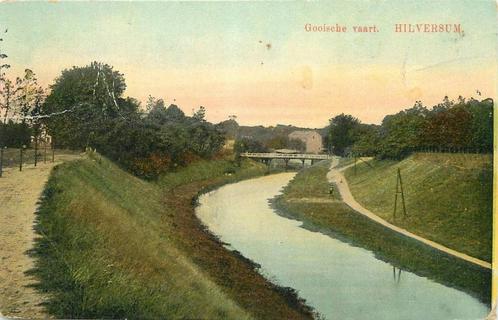 (388-448-045) Hilversum Gooische Vaart, Verzamelen, Ansichtkaarten | Nederland, Noord-Holland, Verzenden