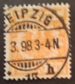 Duitsland Reichspost mi. nr. 49ba (stempel Leipzig), Postzegels en Munten, Postzegels | Europa | Duitsland, Ophalen of Verzenden