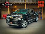 Chevrolet Silverado USA High Country 6.2 V8 420 PK laadbakco, Auto's, Chevrolet, Automaat, Stoelverwarming, Zwart, Leder