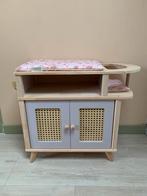Howa poppencommode rotan zgan, Ophalen, Zo goed als nieuw, Meubelstuk of Keukentje