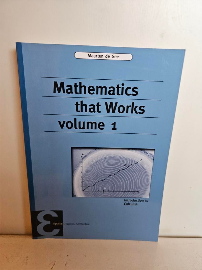 Mathematics that Works, Vol. 1, Boeken, Studieboeken en Cursussen, Ophalen of Verzenden