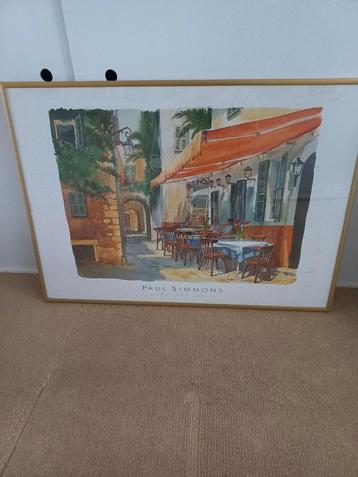 Te koop fotolijst met poster Provence