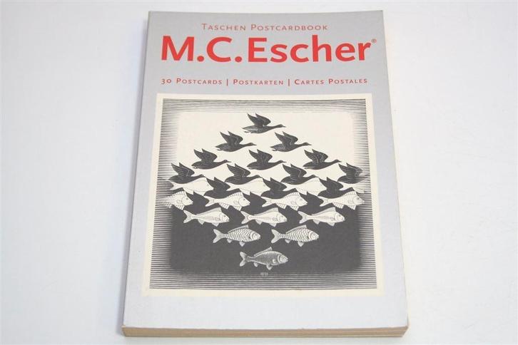 M.C. Escher — 30 Ansichtkaarten — Taschen, Boeken, Kunst en Cultuur | Beeldend, Gelezen, Ophalen of Verzenden