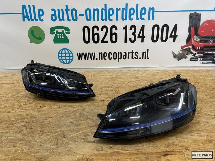 VW GOLF 7 GTE VOL LED KOPLAMPEN 5GE941035 5GE941036, Auto-onderdelen, Verlichting, Volkswagen, Gebruikt, Ophalen of Verzenden