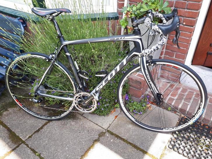 SCOTT FULL CARBON11Speed  Campagnolo, Fietsen en Brommers, Fietsen | Racefietsen, Zo goed als nieuw, Overige merken, Meer dan 20 versnellingen