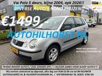 Volkswagen Polo 1.2-12V Comfortline Leuke 5 deurs polo, apk, Auto's, Metallic lak, 1198 cc, Origineel Nederlands, Handgeschakeld