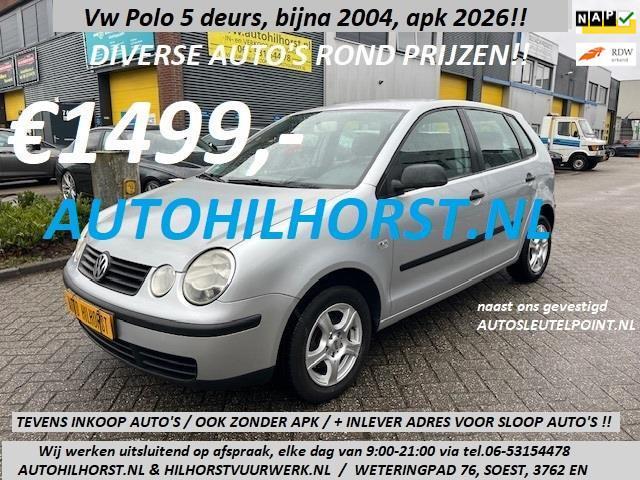 Volkswagen Polo 1.2-12V Comfortline Leuke 5 deurs polo, apk, Auto's, Volkswagen, Particulier, Te koop, Polo, ABS, Airbags, Boordcomputer