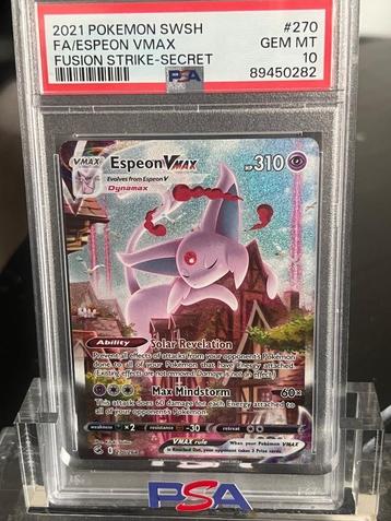 Pokémon espeon psa 10 beschikbaar voor biedingen
