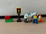 Lego Duplo politie motor 5679, Ophalen, Zo goed als nieuw, Duplo