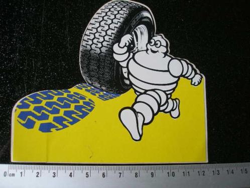 sticker bibendum logo banden autobanden michelin, Verzamelen, Stickers, Zo goed als nieuw, Merk, Verzenden