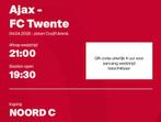 Ajax - FC Twente 1 ticket, Tickets en Kaartjes, Eén persoon, Mei