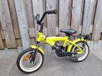 Loekie Snake 12 inch kinderfiets geel, Ophalen, Zo goed als nieuw, Minder dan 16 inch, Zijwieltjes