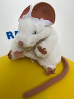 2578 Folkmanis handpop muis rat wit, Kinderen en Baby's, Speelgoed | Knuffels en Pluche, Ophalen of Verzenden, Zo goed als nieuw