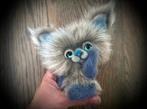 Monster Teddy beer bearteddybeer pop handgemaakt beweegbaar, Verzenden, Zo goed als nieuw, Stoffen beer, Overige merken