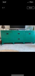 Leuke teak houten kast. VOOR EEN TAART, Ophalen, Gebruikt, Teakhout, 50 tot 100 cm