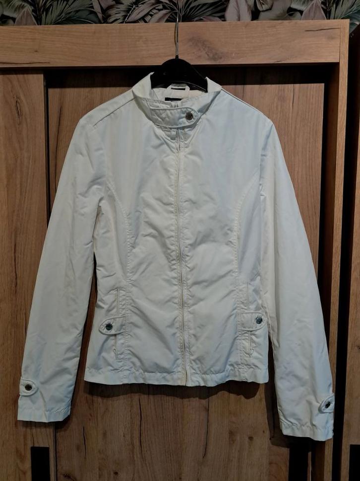 Tommy hilfiger jas, Kleding | Dames, Jassen | Zomer, Zo goed als nieuw, Blauw, Verzenden