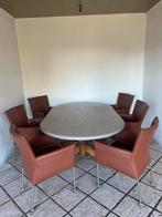 6 keurige stoelen met wieltjes, Huis en Inrichting, Stoelen, Ophalen of Verzenden, Vijf, Zes of meer stoelen