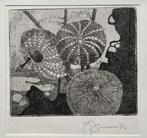 2 etsen Jan Bernard Meinen in passe-partout, Verzenden