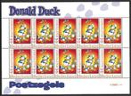 Vel persoonlijke zegels Donald Duck, Piano, postfris, Postzegels en Munten, Postzegels | Nederland, Verzenden, Postfris
