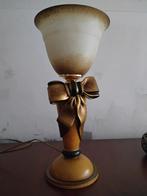 Exclusieve schemerlamp, Huis en Inrichting, Lampen | Tafellampen, Ophalen of Verzenden, Zo goed als nieuw, Glas, Minder dan 50 cm
