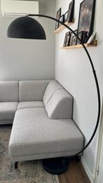 Booglamp zwart met goud, Huis en Inrichting, Lampen | Vloerlampen, Ophalen, Gebruikt, Metaal, 150 tot 200 cm