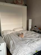 Vertikaal opklapbed 160x200, Ophalen, 200 cm of meer, 150 tot 200 cm, Zo goed als nieuw