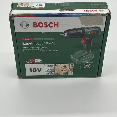 BOSCH Easyimpact 18V-40 zonder Accu - in prima staat, Doe-het-zelf en Verbouw, Gereedschap | Boormachines, Nieuw, Boor- en Schroefmachine