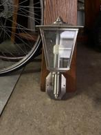 RVS lantaarn buitenlamp, Gebruikt, Minder dan 50 watt, Wandlamp, Ophalen of Verzenden