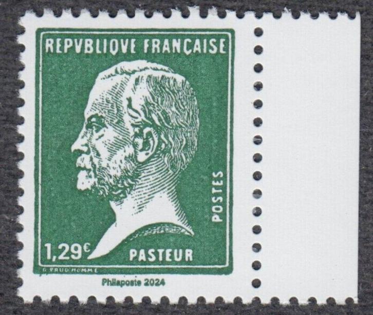 Jaar 2024 Y&T 5781 Pasteur € 1,29 - Paris PHILEX 2024., Postzegels en Munten, Postzegels | Europa | Frankrijk, Postfris, Ophalen of Verzenden