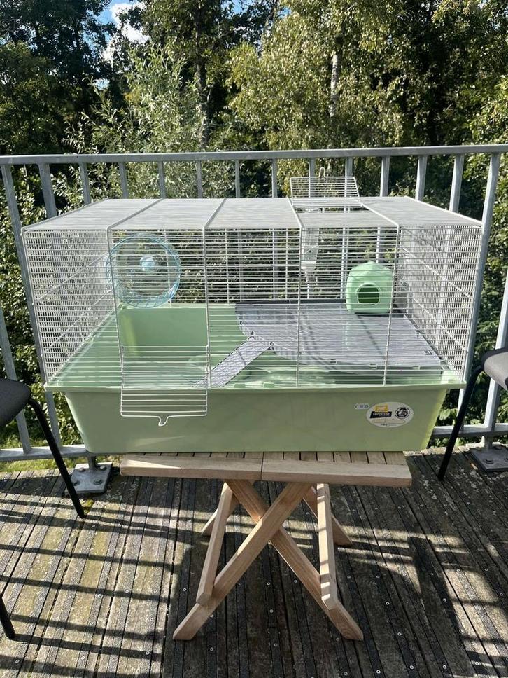 Middelgrote knaagdieren hok. Zo goed als nieuw, Dieren en Toebehoren, Vogels | Hokken en Kooien, Zo goed als nieuw, Overige typen