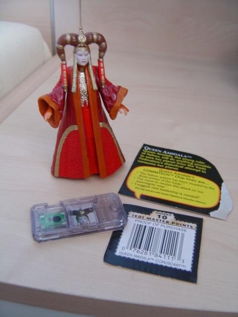 Star Wars aktie figuur met geluid com.chip: Queen Amidala, Ophalen of Verzenden, Zo goed als nieuw, Actiefiguurtje