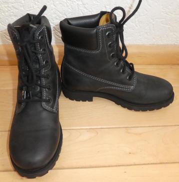 Panama Jack maat 36 halfhoge veter laarzen zwart dames beschikbaar voor biedingen