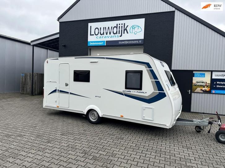 CARAVELAIR Antares 476 ’22 (Stapelbed, Vastbed, Garage), Caravans en Kamperen, Caravans, Bedrijf, tot en met 6, 1000 - 1250 kg