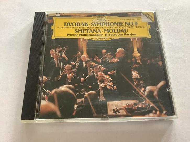 Dvořák Symfonie Nr. 9 - Karajan, Cd's en Dvd's, Cd's | Klassiek, Zo goed als nieuw, Orkest of Ballet, Romantiek, Ophalen of Verzenden