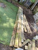 Schutting planken restant GRATIS, Ophalen, Gebruikt, Minder dan 3 meter