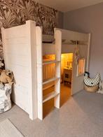 Prachtig houten stapelbed met speelruimte, Ophalen, Zo goed als nieuw, Hoogslaper