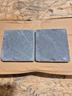 Te koop mooie tegeltjes zwart/grijs marmer, Doe-het-zelf en Verbouw, Tegels, Wandtegels, Nieuw, 10 m² of meer, Marmer