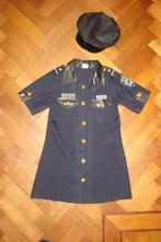CARNAVAL politie agent jurk met pet, donker blauw zwart, 164, Ophalen of Verzenden, 158 t/m 164, Jongen