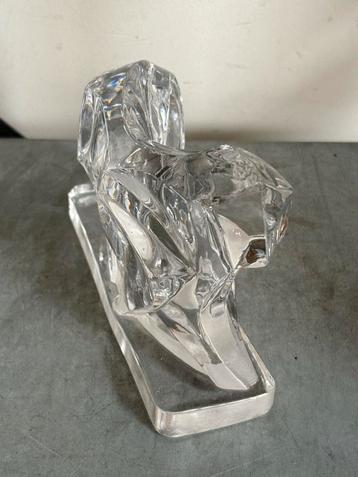Art Deco - Georges Chevalier - Tijger - Baccarat beschikbaar voor biedingen