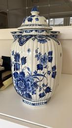 Delfts Blauw Kaststel - Prachtig Decoratief Stuk, Antiek en Kunst, Ophalen