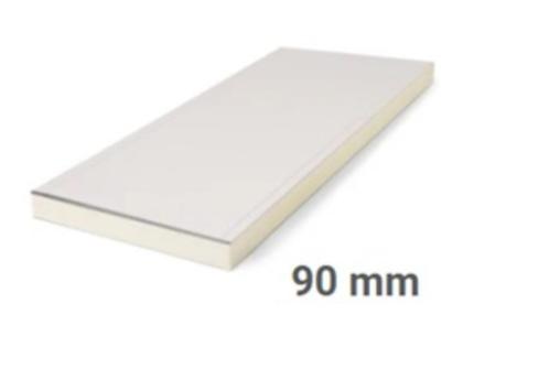 3 stuk PIR+Gips 3000x600x90mm+12,5mm AK Rd:4,09, Doe-het-zelf en Verbouw, Isolatie en Afdichting, Nieuw, Muurisolatie, Dakisolatie