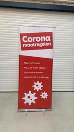 Roll up banner aluminium reclame banner, Verzamelen, Merken en Reclamevoorwerpen, Ophalen of Verzenden, Zo goed als nieuw