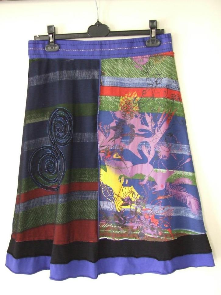 Desigual achtige nieuwe rok met mooie details 38, Kleding | Dames, Rokken, Nieuw, Maat 38/40 (M), Overige kleuren, Knielengte