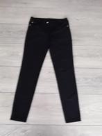 & CO WOMAN* ZWARTE TRAVELSTOF PANTALON/BROEK HIGH WAIST.., & CO WOMAN., Lang, Maat 38/40 (M), Ophalen of Verzenden