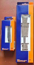 Rocoline wissel WR15 met E-aandrijving (42441+40296), Gebruikt, Gelijkstroom, Verzenden, Rails