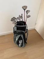 Golfset Heren Ping, Sport en Fitness, Golf, Ophalen of Verzenden, Zo goed als nieuw, Set, Ping