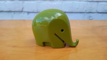Luigi Colani Drumbo Olifant Spaarpot Groen beschikbaar voor biedingen